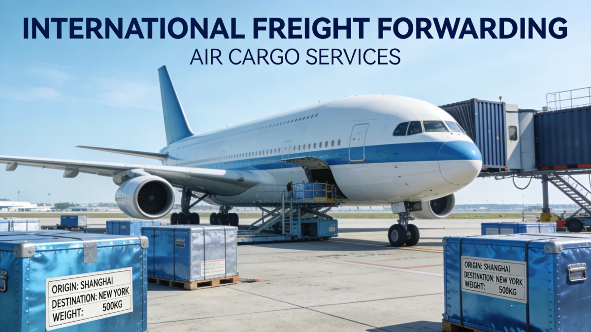 End-to-End DDP Sea & Air Freight Forwarding from China – Door-to-Door Worldwide Logistics